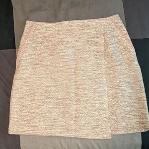 Loft size 4 pink Tweed skirt